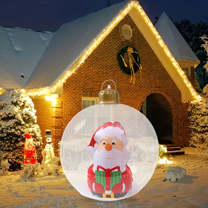 1PC Inflatable Christmas Decorations, Outdoor Inflatable Ornaments for Christmas, Suitable for Christmas, Halloween, Easter