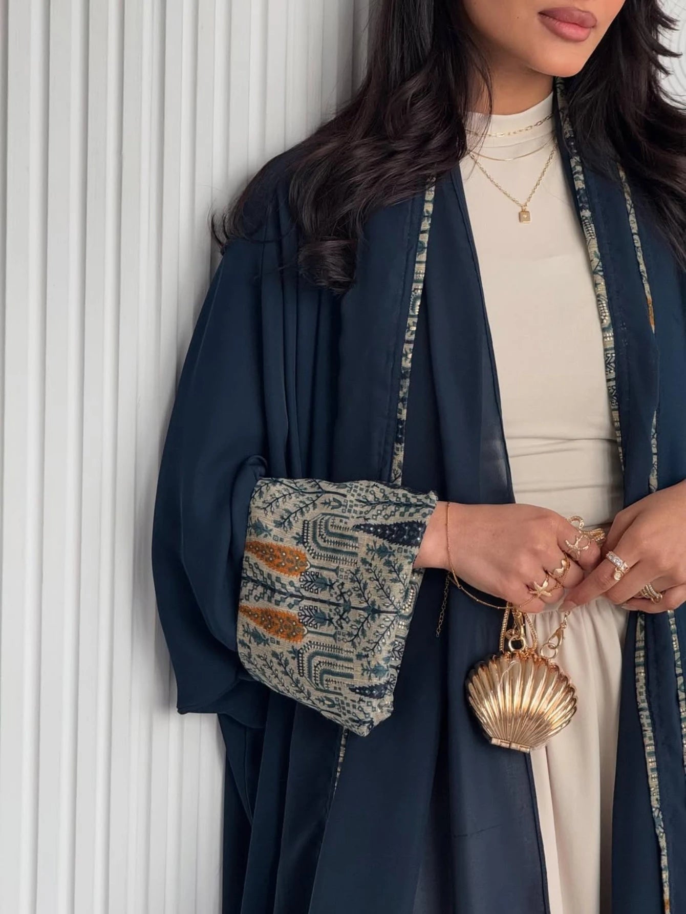 New arrival elegant 2-piece women abaya for spring season, Ramadan gatherings, and Eid celebrations