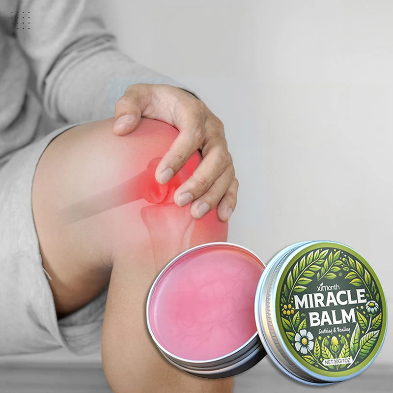Miracle Balm 30g Natural Herbal Soothing Massage Cream Vitamin E Repairing Hydrating Legs And Feet Daily Body Care Cream