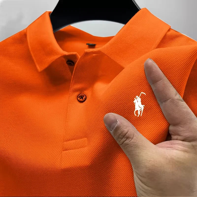 2026 Men’s Luxury Summer Polo T-Shirt – Casual Business Style