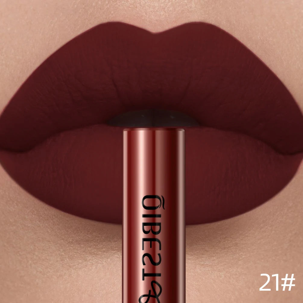 Liquid Lipstick Waterproof Velvet Nude Matte Sexy Red Lip Gloss Long Lasting Nonstick Lip Stain Makeup 24 Colors Hots