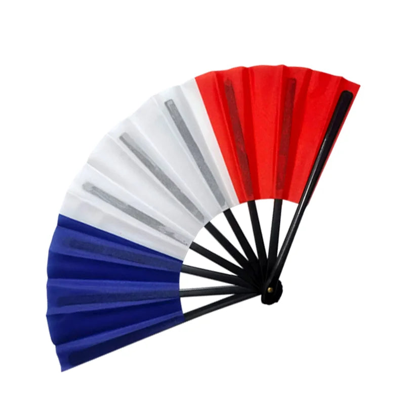 32 Country Flag Folding Hand Fan - مروحة يدوية قابلة للطي بأعلام 32 دولة