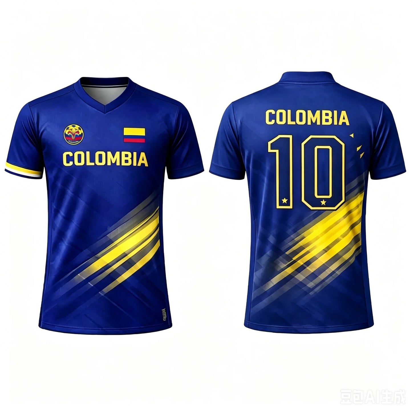 Summer Colombia Flag 3D Printed Soccer Jersey T Shirt Breathable Quick Dry Family Style for Kids Adults Outdoor Training Sports