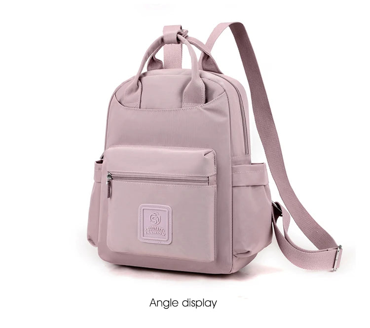 New Women's Fashion Backpack High Quality Large Capacity Women's Shoulder Bag Waterproof Multi Functional Handbag For Women