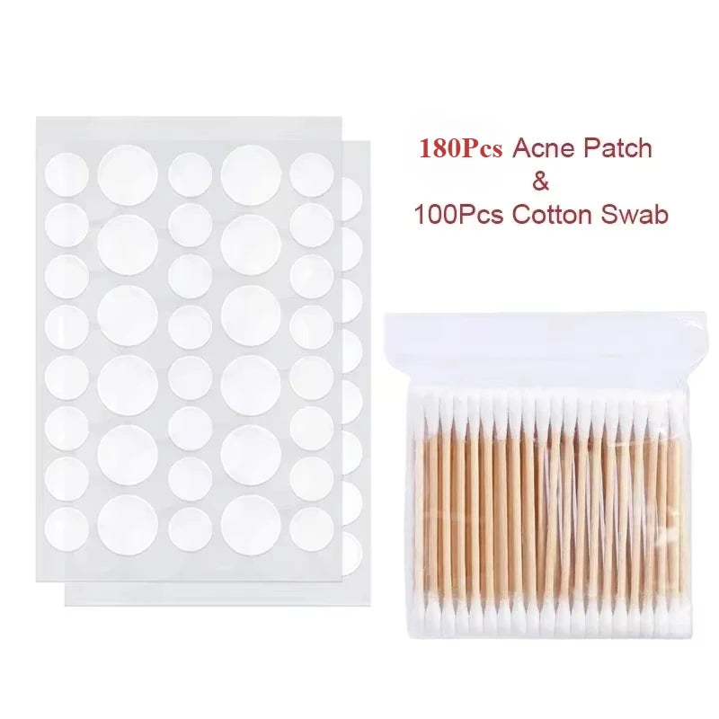 Invisible Hydrocolloid Acne Patches – 72 to 720 PCS