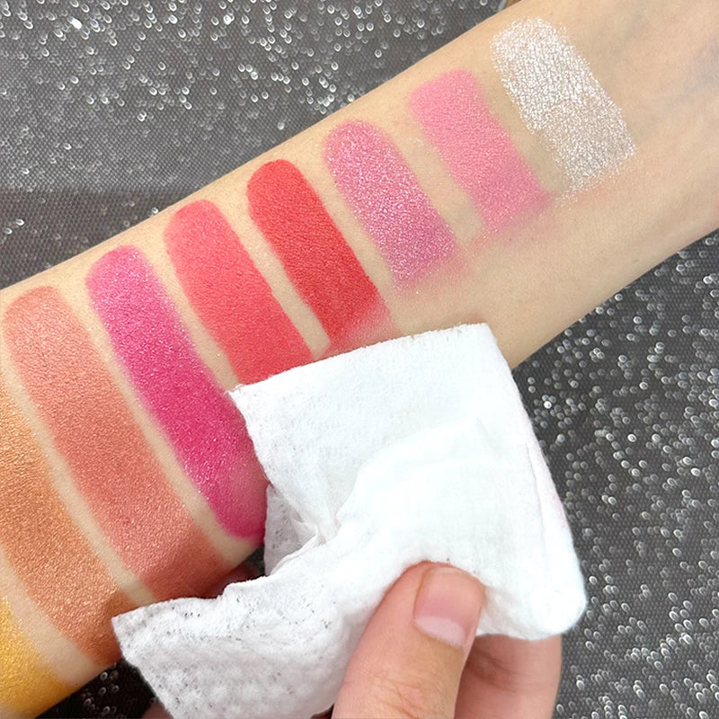 Pearly Glitter Velvet Lipstick,Metallic,Waterproof,Long-lasting,Shimmer,Diamond Lipstick,Glitter Lip Gloss, Lip Cosmetic Makeup