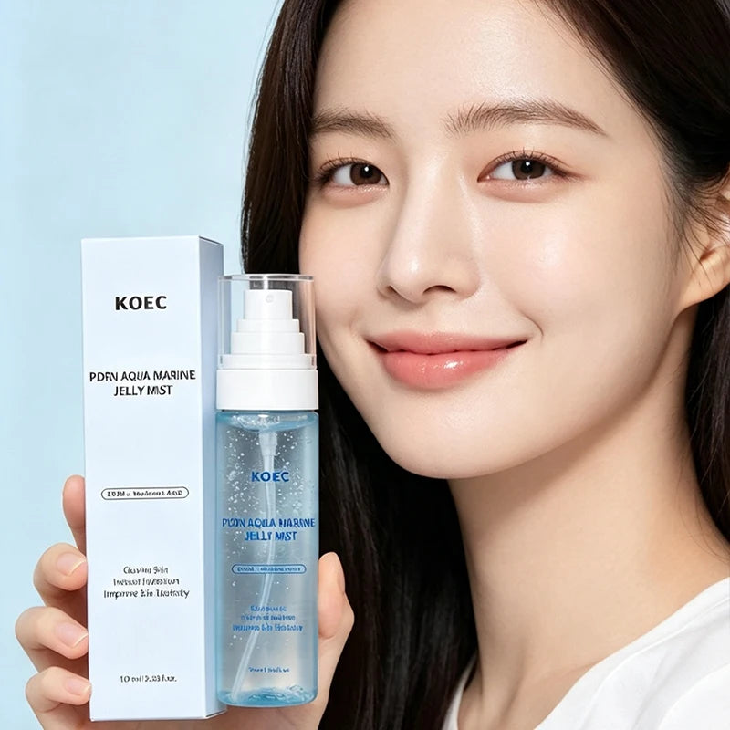PDRN Aquamarine Jelly Mist 100ml Niacinamide Glow Plump Skin Deep Instant Moisturizing nourishing Korean Soothing Essence Spray