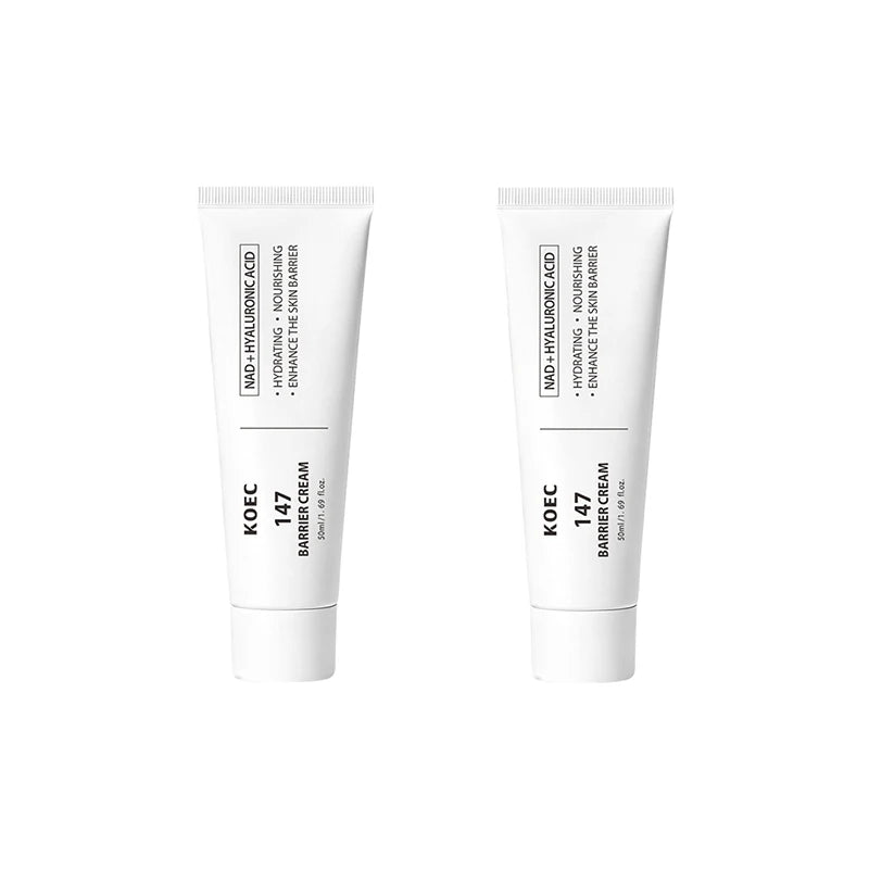 NAD+ PDRN Face Repair Cream 50g Centella Hyaluronic Acid Deeply Hydrating Nourishing Relieve Dryness Redness Daily Facial Care