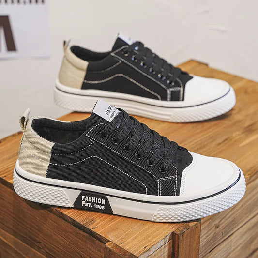 Fashion canvas casual shoes high-quality men's board shoes sports sneakers F8S6A10H