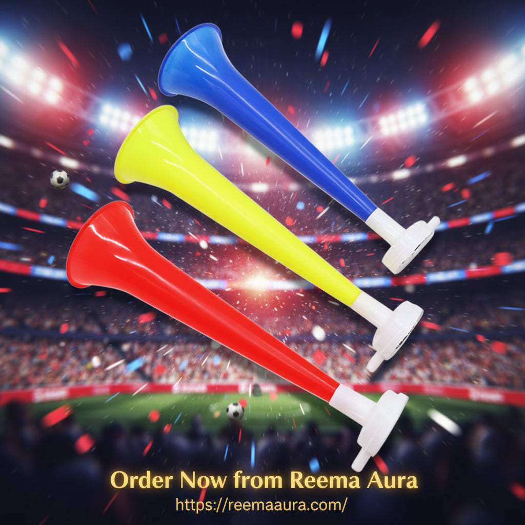 Football Fan Cheer Horn – Vuvuzela Trumpet - بوق تشجيع كرة القدم للمشجعين