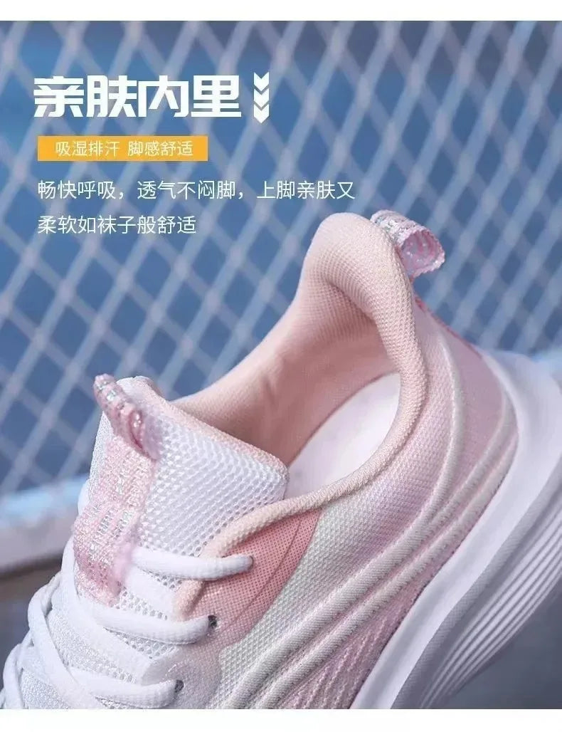 2024 Women’s Fashion Sneakers – Breathable Anti-Slip Running & Hiking Shoes | حذاء رياضي نسائي 2024 – شباشب تنفس مريحة مانعة للانزلاق للجري والمشي