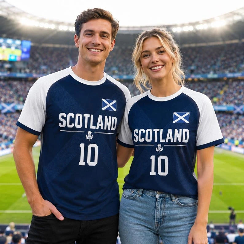 SCOTLAND FAN JERSEY 2026 JERSEY FOOTBALL SHIRT MATCH KIT TRAINING KIT 3D PRINTED OUTDOOR SPORTS ESSENTIAL FAMILY GIFT