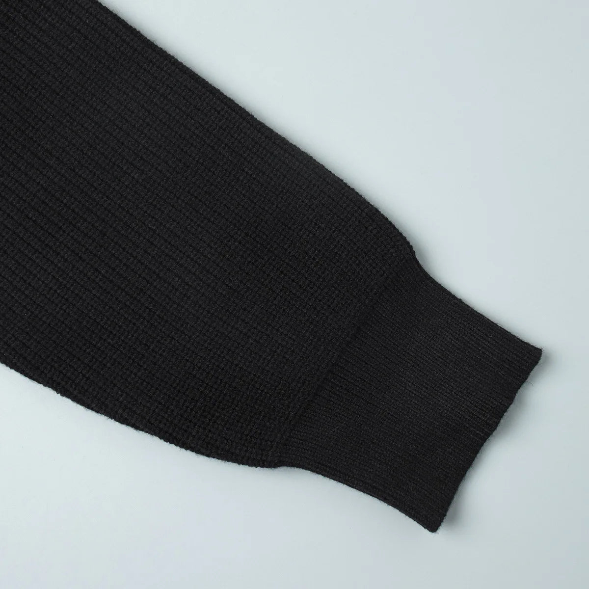 Women New Turtleneck Cutout Shoulder Pullover Long Sleeve Ribbed Knit Trendy Loose Fit Sweater Autumn Winter Fashion Streetwear