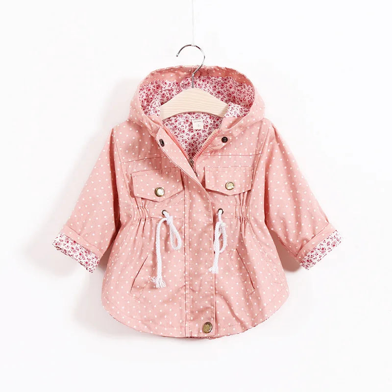 Girls Windbreaker Coat