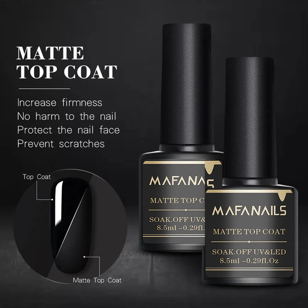 Nail Prep Dehydrator Acid free Nail Primer Gel Nail Varnish Polish Soak Off Base Top Coat Nail Art Function Gel Matte Top Coat