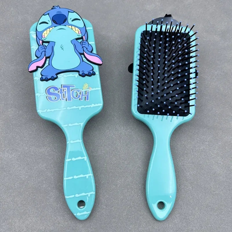 Disney Animation Lilo & Stitch Comb Series Cartoon Stitch Peripheral Air Cushion Massage Comb Children Girl Student Comb