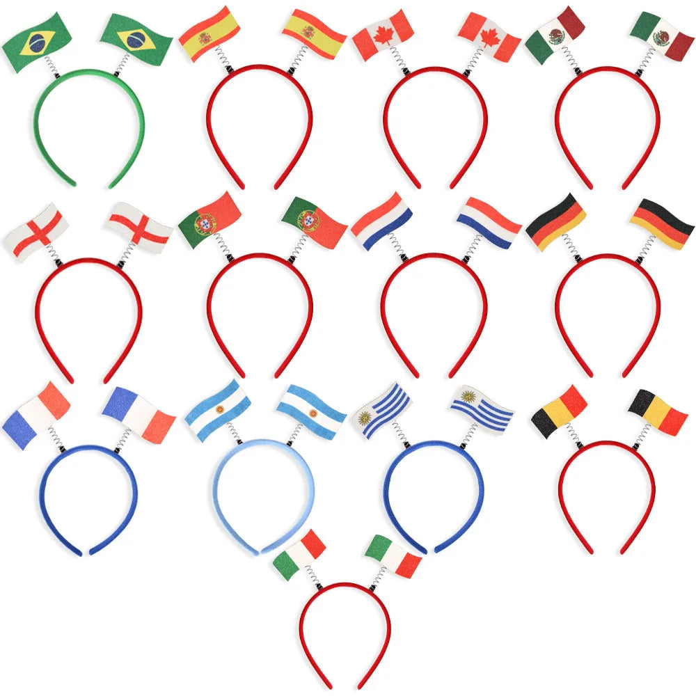 2026 World Football Festival National Flag Headband