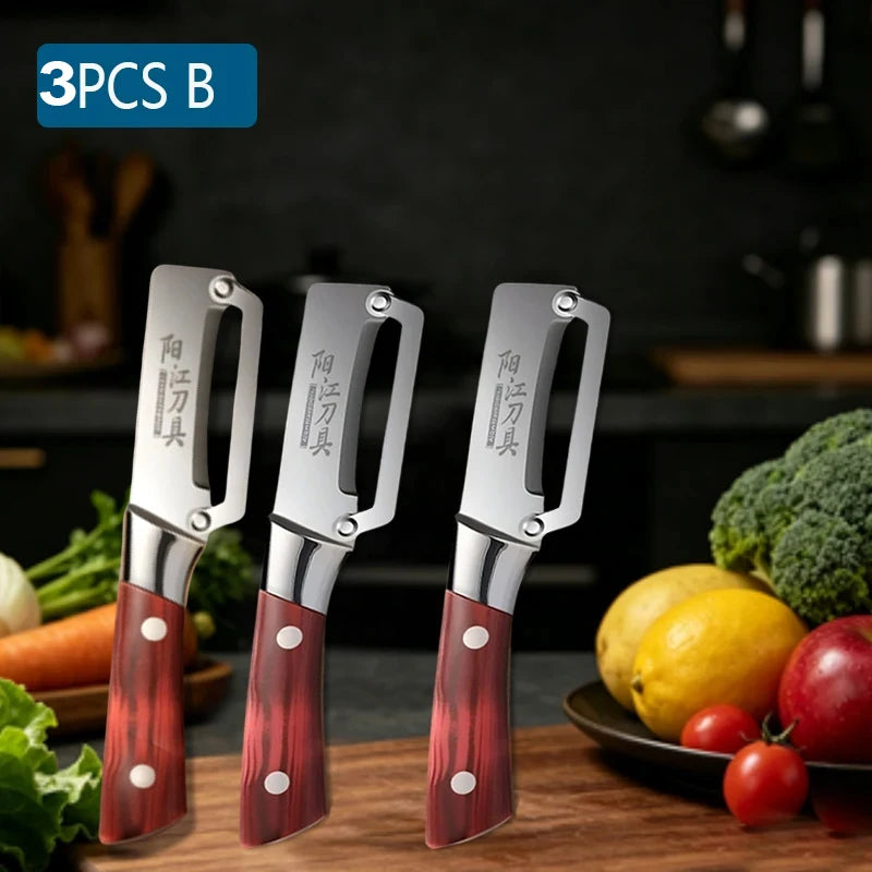 WXCOO Multi-Function Stainless Steel Kitchen Peeler