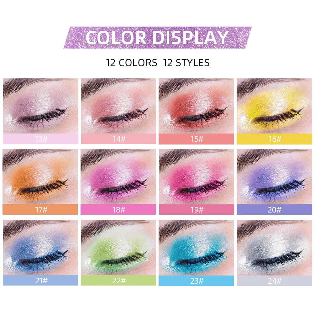 Diamond Shimmer Waterproof Liquid Glitter Eyeliner Eyeshadow Shiny Metallic Eyeliner Pen Eye Beauty Party Makeup Eye Shadow