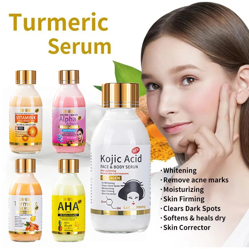 Vitamin C Facial Serum Deeply Moisturizes, Lightens, And Hydrates Turmeric Facial Care Serum Soothing And Revitalizing Essence