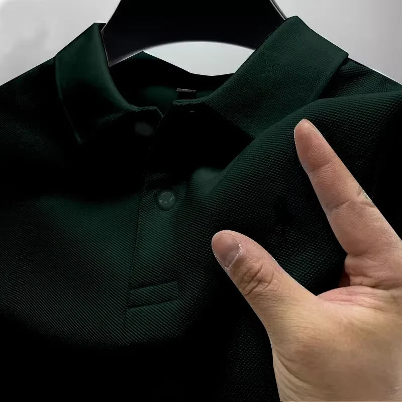 2026 Men’s Luxury Summer Polo T-Shirt – Casual Business Style