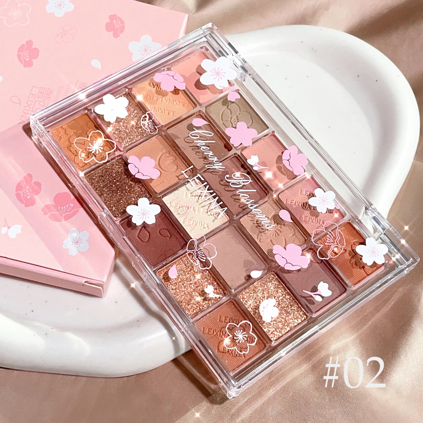 20 color eyeshadow tray, matte shimmer high pigment makeup, multi-color brown tone long-lasting daily wear eyeshadow, suitable f
