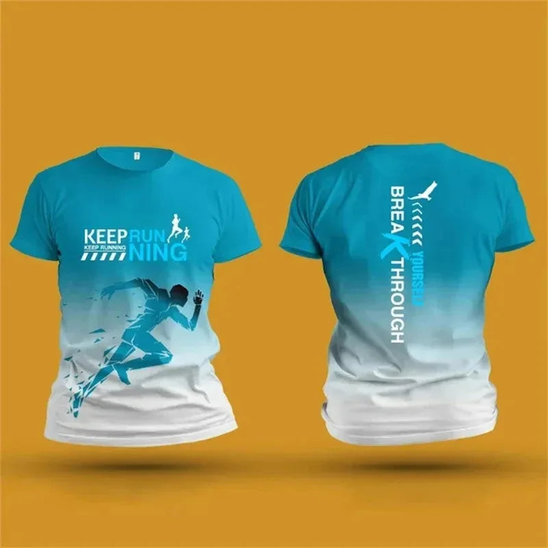 2026 Outdoor Sports Short Sleeve Top Summer Sports T Shirt Family Style Adults Kids Tee Unisex for Fitness Running  T Shirt