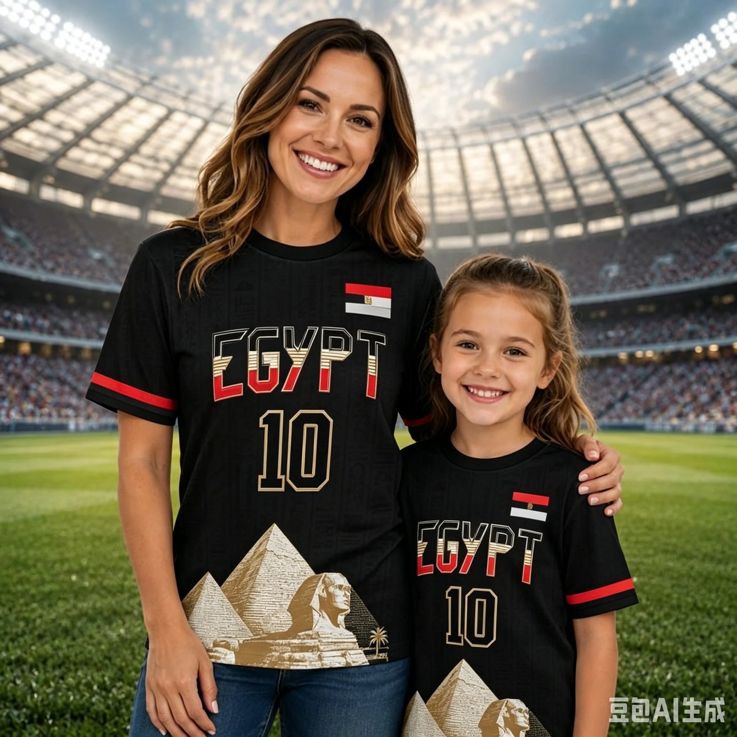 EGYPT FOOTBALL JERSEYS - FOOTBALL APPAREL AND GIFTS DESIGNED SPECIFICALLY FOR CHILDREN - QUICK-DRYING AND BREATHABLE T-SHIRTS