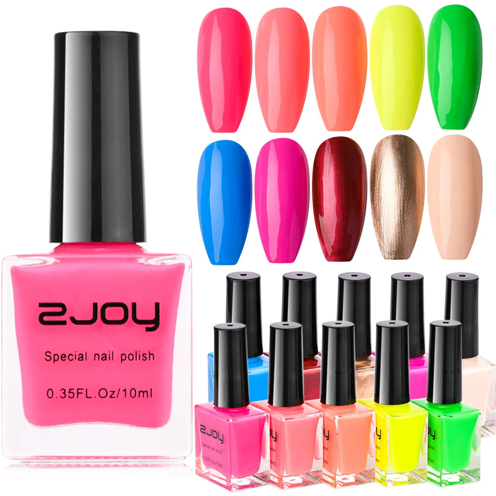 10ml Nail Printing Stamping Polish Painting Oil Black White Colorful Polish Nail Art Stamping Polish Varnish Lacquer Nail Gel