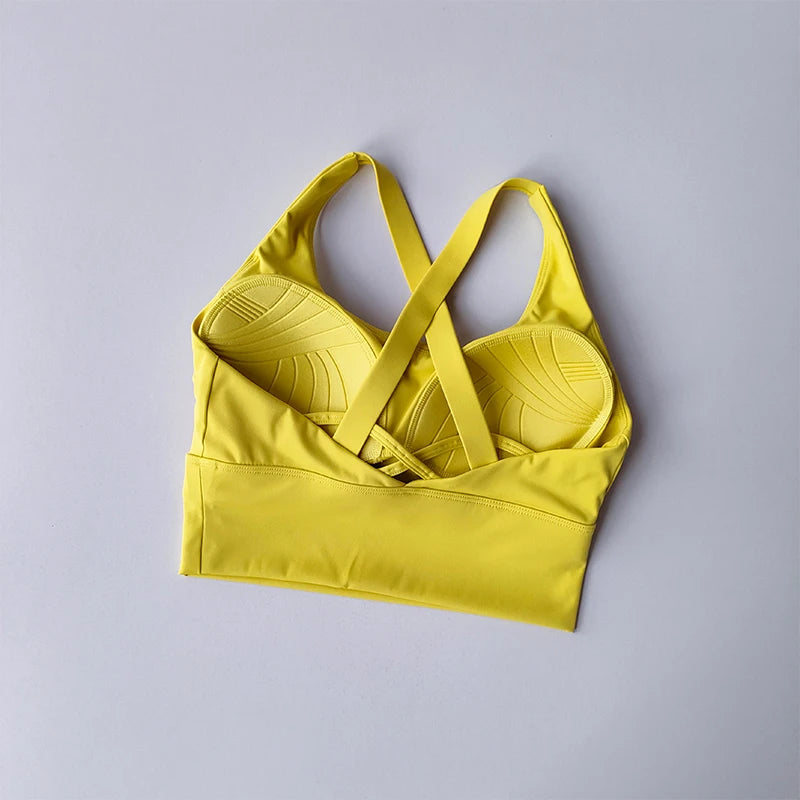 🎽 All-in-One Shock-Proof Sports Bra – High-Intensity Support for Running & Fitness | حمالة صدر رياضية شاملة – مقاومة للصدمات ودعم قوي للتمارين العالية