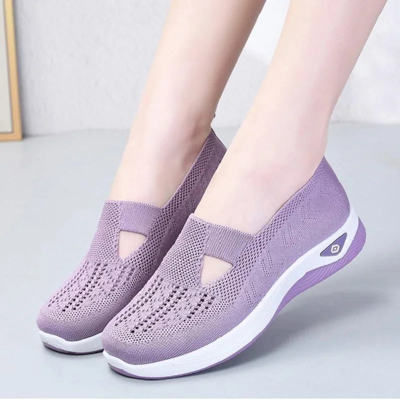 Women’s Summer Sneakers – Lightweight Mesh Casual Walking Shoes with Free Shipping
