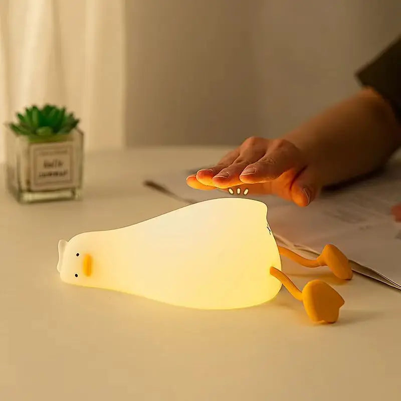 🌟 Animal Shaped LED Night Light 🐼🐰 – Cute Panda & Rabbit USB Rechargeable Lamp for Kids | مصباح ليلي LED على شكل حيوانات – باندا وأرنب لطيف قابل للشحن للأطفال