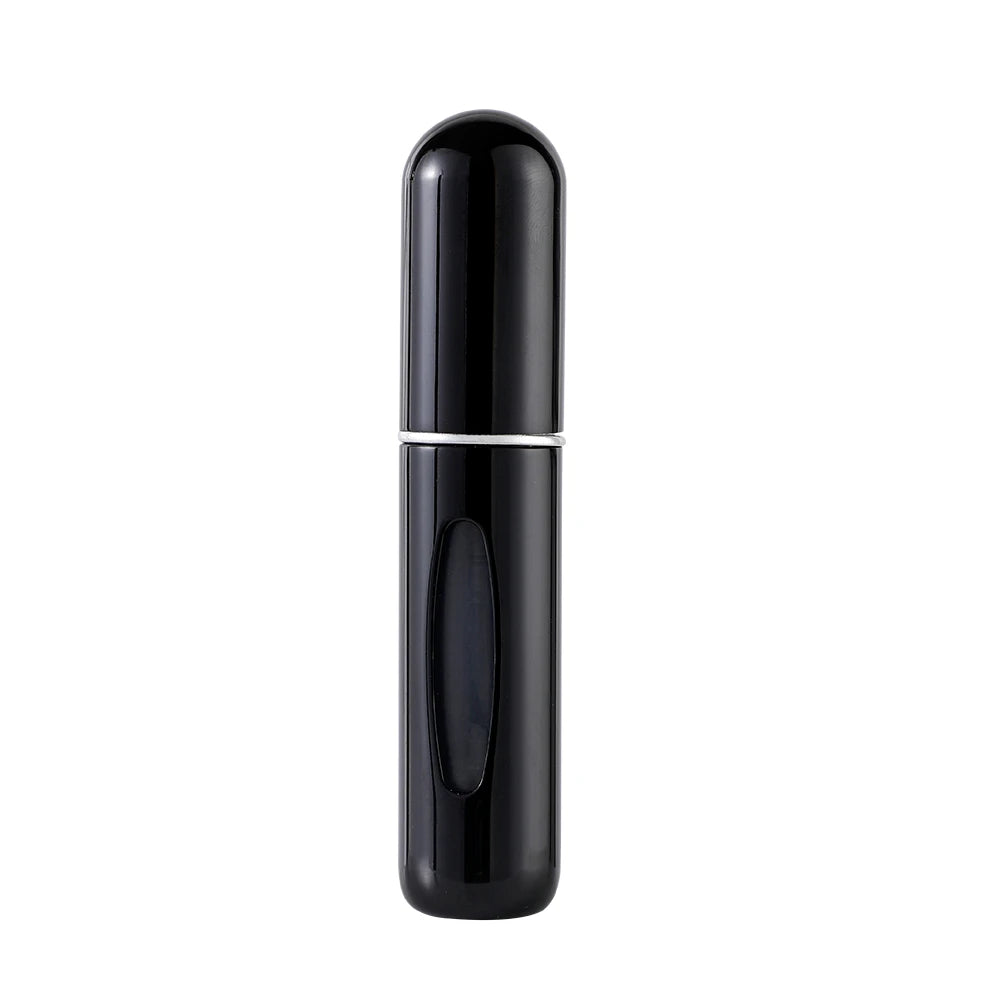 5ml Refillable Travel Perfume Bottle – Bottom Refill Spray Container with Press Head for Cosmetics & Liquids | عبوة عطر قابلة لإعادة التعبئة 5 مل – تعبئة من الأسفل مع بخاخ محمول مثالي للسفر والتجميل