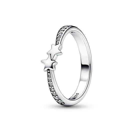 ✨ Red & Pink Heart Zircon Ring – Fashion Wedding Jewelry Gift 🔷 خاتم أنيق مرصع بحجر زركون قلب باللونين الأحمر والوردي – هدية راقية للزفاف والموضة