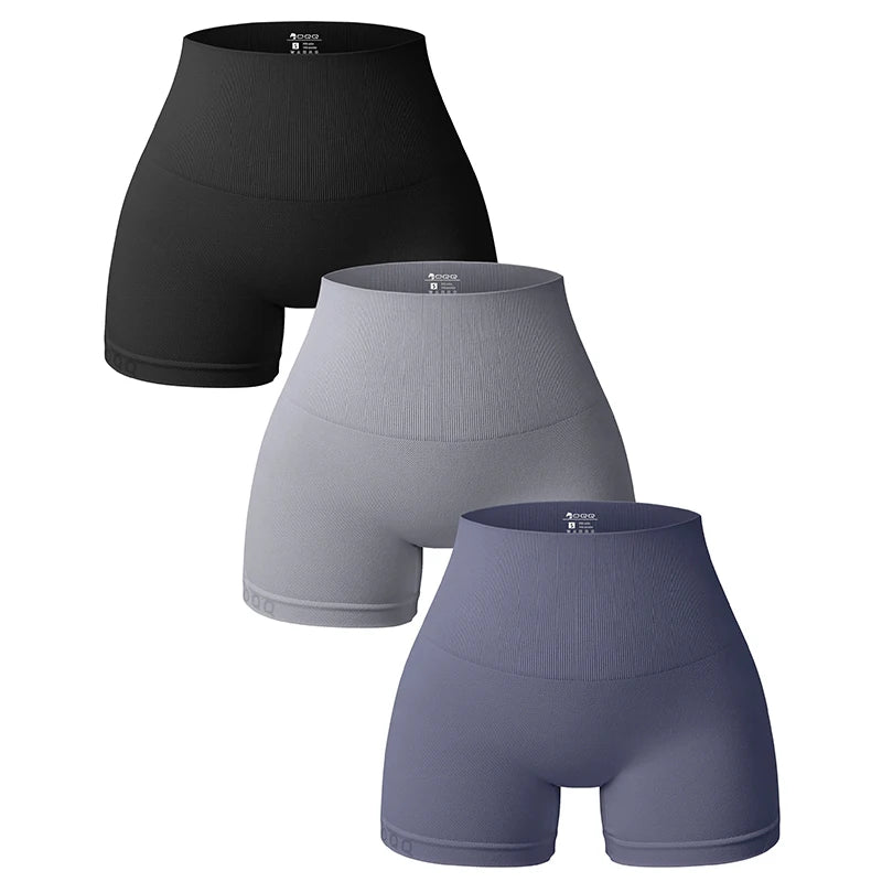 🔥 Seamless High-Waisted Yoga Shorts for Women 🧘‍♀️ – Hip-Lift, No-Line Summer Fitness Shorts | شورت رياضي نسائي عالي الخصر بدون خياطة – رفع المؤخرة وبدون خطوط ظاهرة لصيف مريح