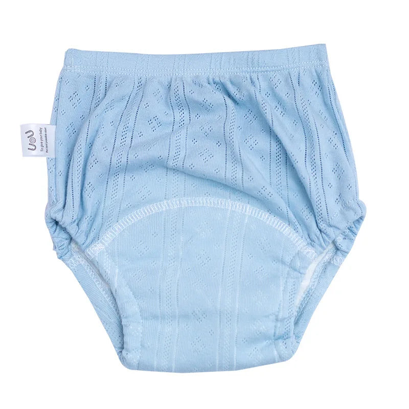🩲 Reusable Baby Training Pants – Solid Color Washable Diaper Shorts for Boys & Girls | شورت تدريب أطفال قابل للغسل – حفاض قماشي بلون سادة للبنات والأولاد