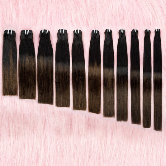 ✨ V Beauty Honey Color Virgin Hair Bundles – 16A Bone Straight Double Weft 🔷 خصلات شعر طبيعي خام بلون العسل – فردي مستقيم، مزدوج النسج من نوع 16A، غير معالج