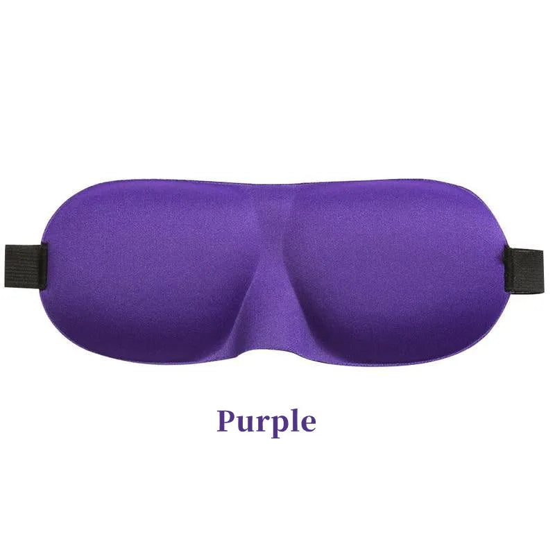 3D Contoured Sleep Eye Mask – Light-Blocking Molded Night Blindfold for Men & Women | قناع نوم مريح 3D بغطاء محدب – لحجب الضوء بالكامل للرجال والنساء
