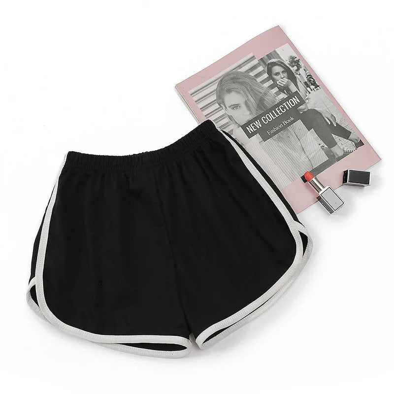 Women’s Quick-Dry Elastic Fitness Shorts – Lightweight, Loose Summer Activewear for Running & Leisure | شورت نسائي مطاطي سريع الجفاف – خفيف وفضفاض للجري، الرياضة والاسترخاء في الصيف