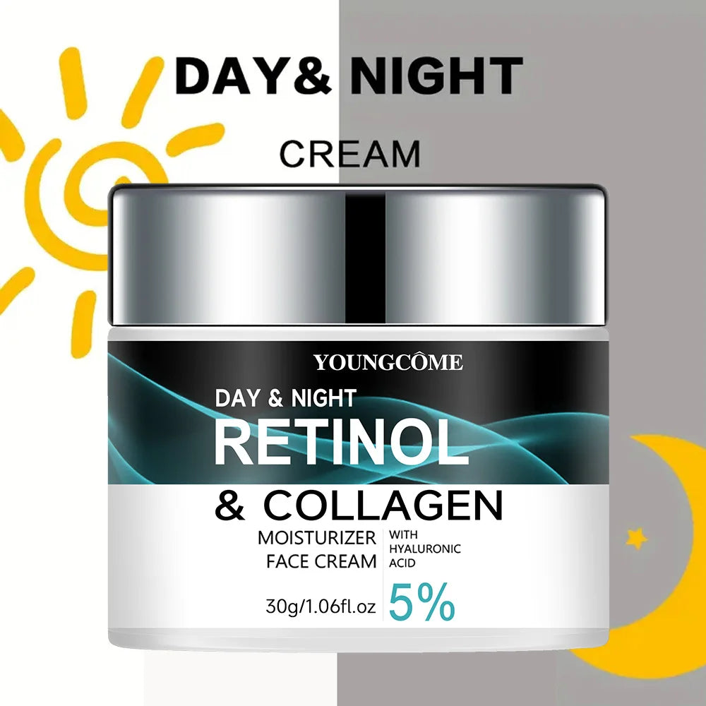 ✨ YOUNGCOME Retinol Collagen Moisturizing Cream 🔷 – Nourishing Anti-Aging Cream for Skin Elasticity, Brightening & Smooth Texture | كريم يانغكوم بالكولاجين والريتينول – مغذٍ ومرطب لمقاومة الشيخوخة وتحسين
