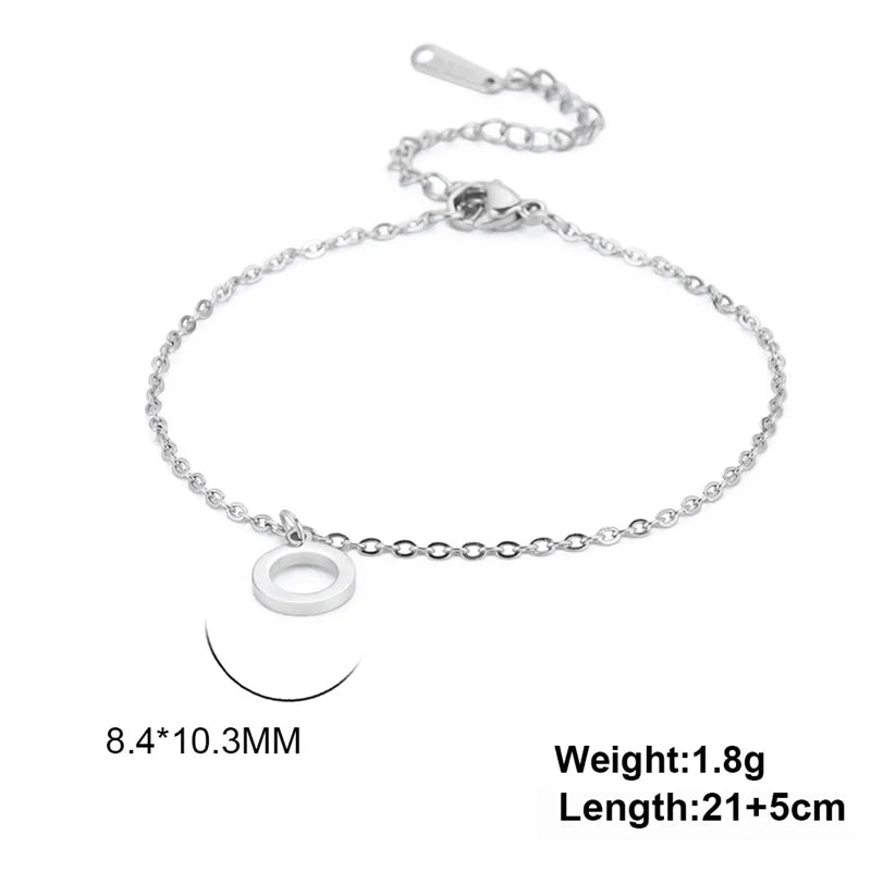 ✨ Gold Lotus Flower Anklet – Stainless Steel Foot Bracelet for Women 🔷 خلخال زهرة اللوتس بلون ذهبي – سلسلة كاحل من الستانلس ستيل للنساء