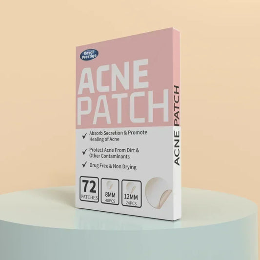 لاصقات الحبوب الشفافة – طبيعية وآمنة للبشرة | Invisible Acne Patches – Natural & Skin-Safe