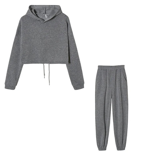 🔥 Women’s 2-Piece Long Sleeve Sport Set – Trendy Casual Fit | طقم رياضي نسائي قطعتين بأكمام طويلة – تصميم عصري مريح بخصر أنثوي أنيق