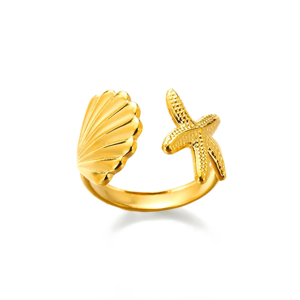 ✨ 316L Stainless Steel Gold Rings – Classic Wedding & Couple Jewelry 🔷 خواتم ستانلس ستيل 316L بلون ذهبي – تصميم فاخر وكلاسيكي للزفاف