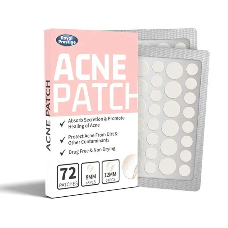 لاصقات الحبوب الشفافة – طبيعية وآمنة للبشرة | Invisible Acne Patches – Natural & Skin-Safe