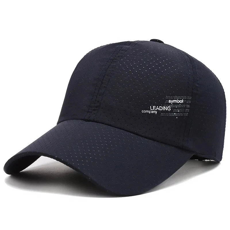 🧢 Quick-Dry Outdoor Sports Sun Cap – Unisex Adjustable Golf & Fishing Hat | قبعة رياضية صيفية سريعة الجفاف – للرجال والنساء – للجولف، الصيد، الجري