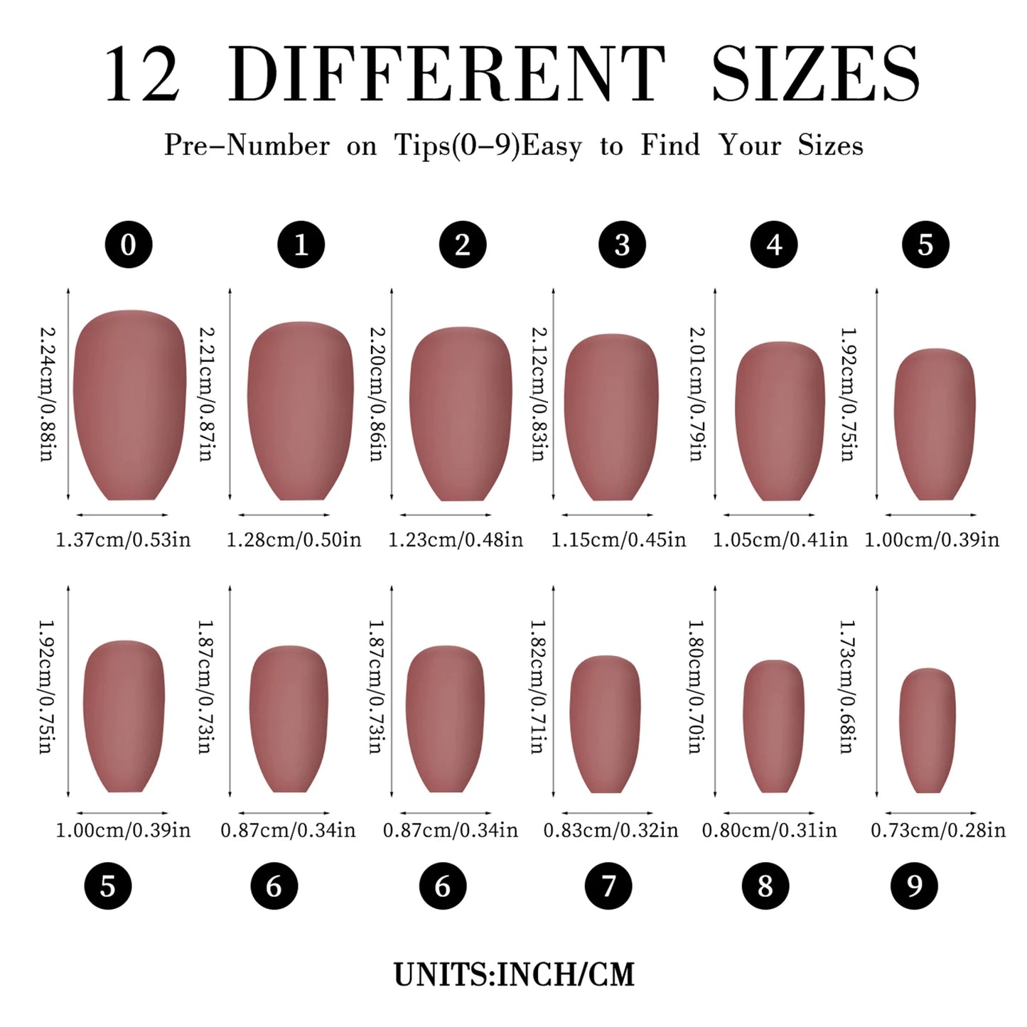 VelvaMatte 4-Color Soft Matte Press-On Nails – Full Coverage Elegance at Your Fingertips | ڤيلفا مات – أظافر صناعية ناعمة بـ ٤ ألوان مطفية لإطلالة أنيقة متكاملة