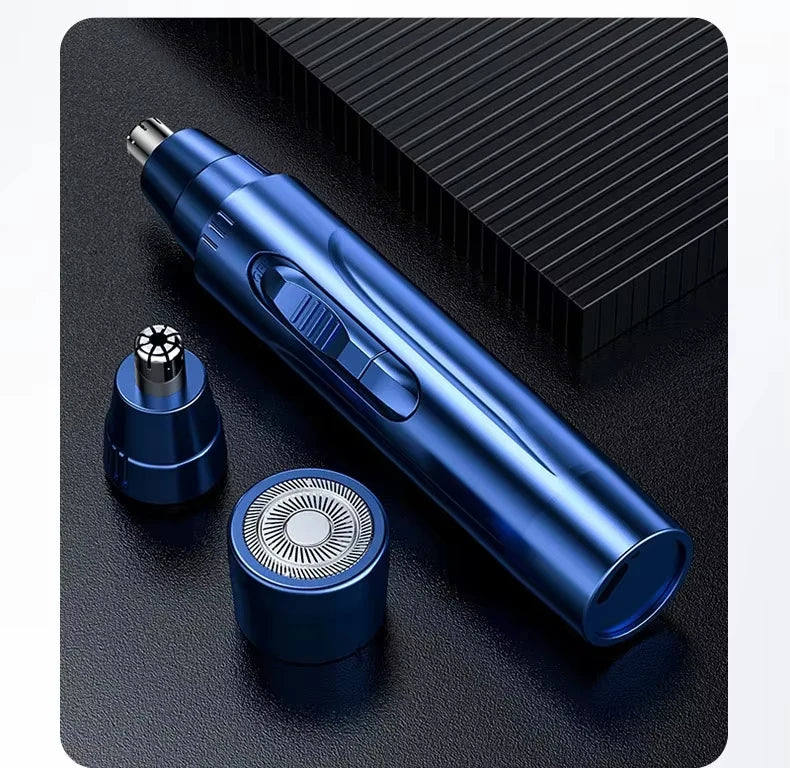 Powerful Electric Nose & Ear Hair Trimmer – High Torque Motor, Low Noise for Men & Women | ماكينة تشذيب شعر الأنف والأذن الكهربائية – محرك قوي وصوت منخفض للرجال والنساء