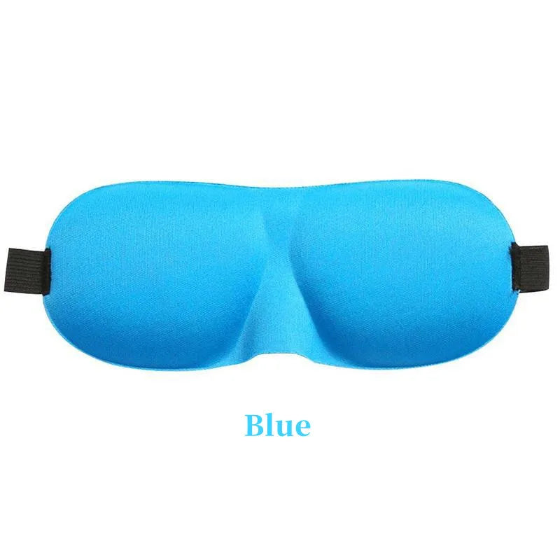 3D Contoured Sleep Eye Mask – Light-Blocking Molded Night Blindfold for Men & Women | قناع نوم مريح 3D بغطاء محدب – لحجب الضوء بالكامل للرجال والنساء