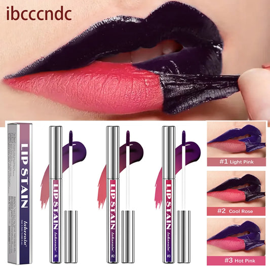 ✨ Long-Lasting Korean Peel-Off Lip Tint – Waterproof Matte Lip Ink 🔷 تينت شفايف كوري قابل للتقشير – لون شفاه مطفي يدوم طويلاً ومقاوم للماء